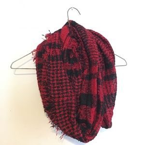 Red and Black Scarf